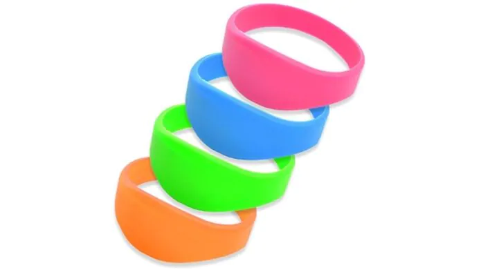 Rfid silicone wristband new arrivals