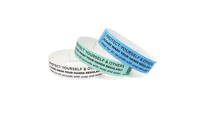 Reminder wristband discount
