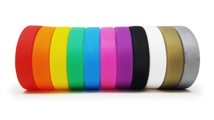 Plain Silicone Wristbands Wristbands ID C