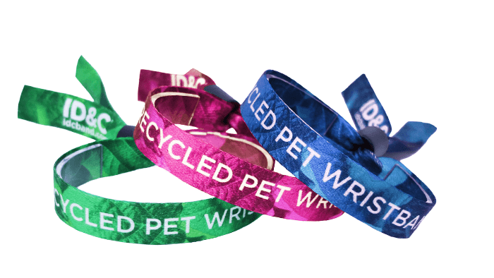 Recyclable wristbands 2025