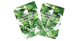 bespoke Passes in a recycable option