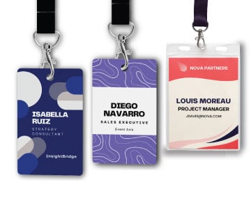 Pre event badges