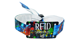 Fabric with RFID Smartcard