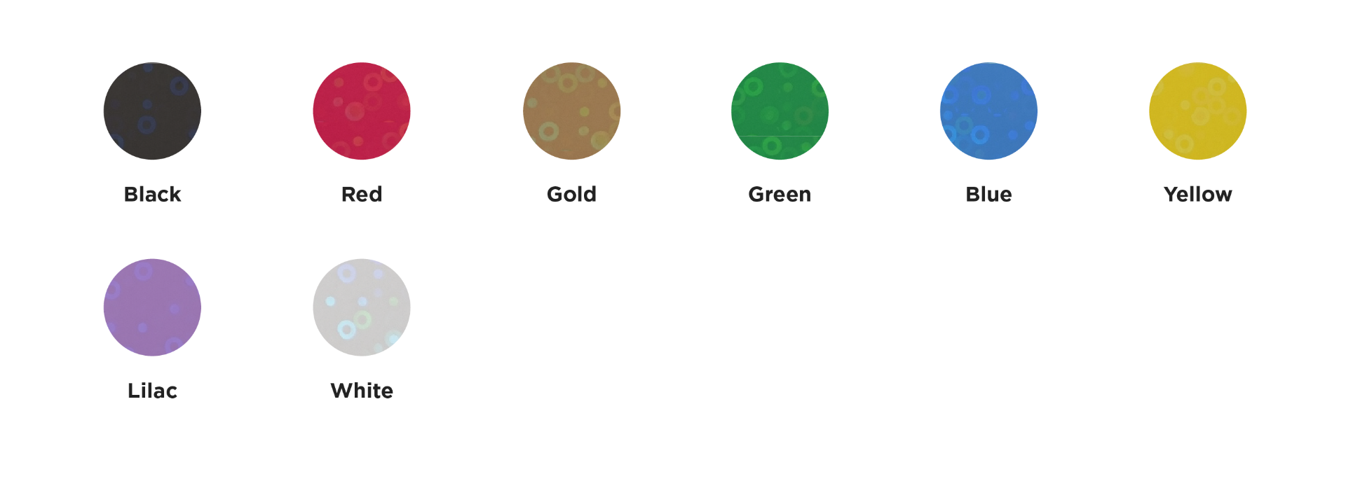 Laser Circle Colours