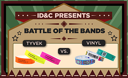 Battle of the (wrist) Bands - Tyvek vs Vinyl