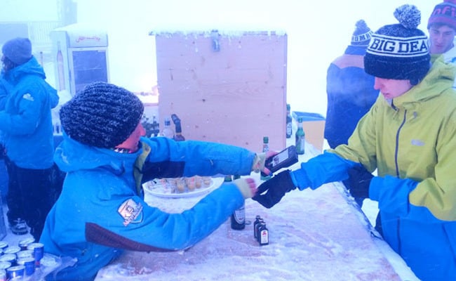 Sub-zero RFID at Snowbombing