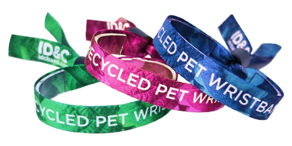 Bracele tissu satin recyclé (rpet)