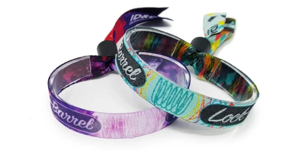 Bracelet tissu tissé personnalisé