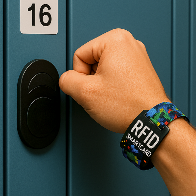 Bracelet RFID ouverture casier