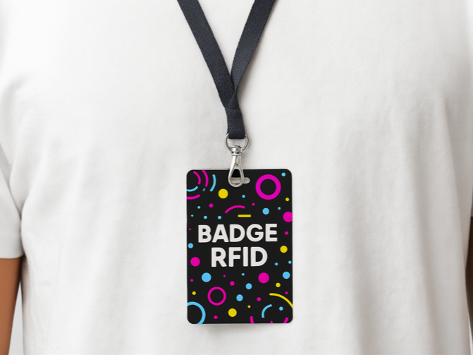 Badge connecté RFID