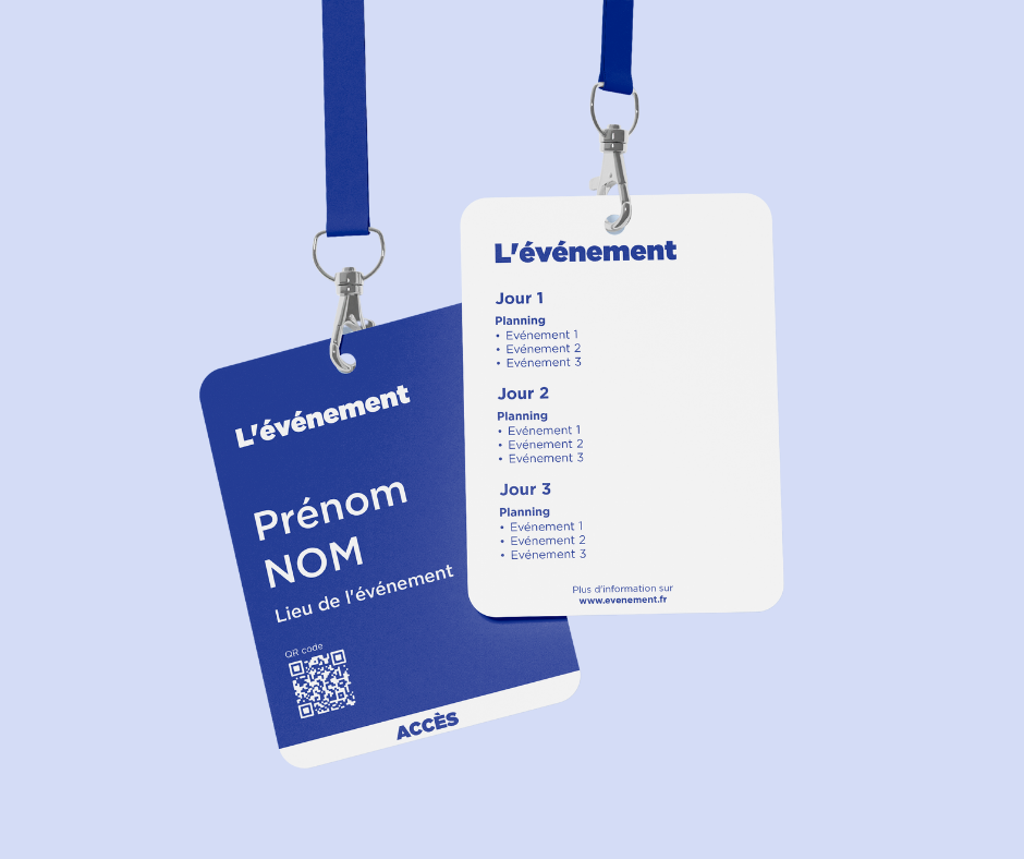 badges événementiels "tout-en-un"