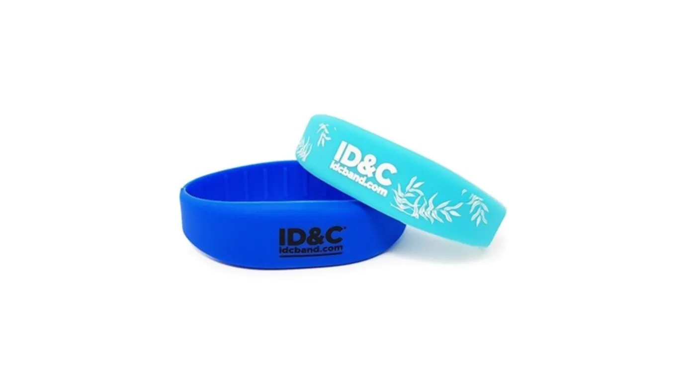 Bracelet silicone RFID avec fermeture