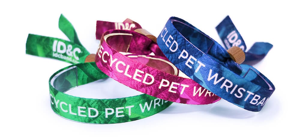 Recycled Fabric Wristbands