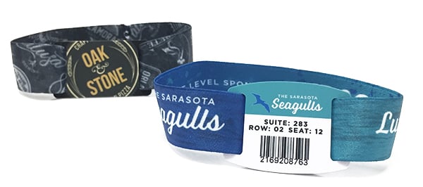 RFID wristbands keycards.