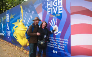 Fans at the Ryder Cup