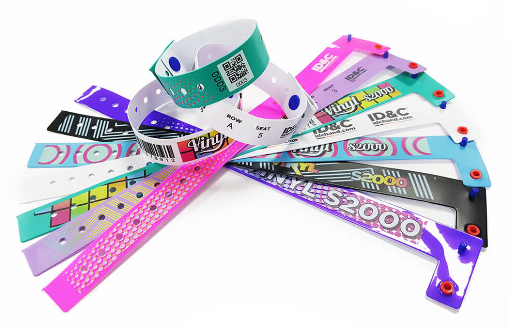Vinyl Full Colour Wristbands
