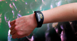 Robbie Williams wristband