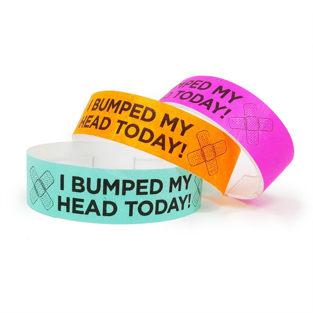 i bumped my head tyvek